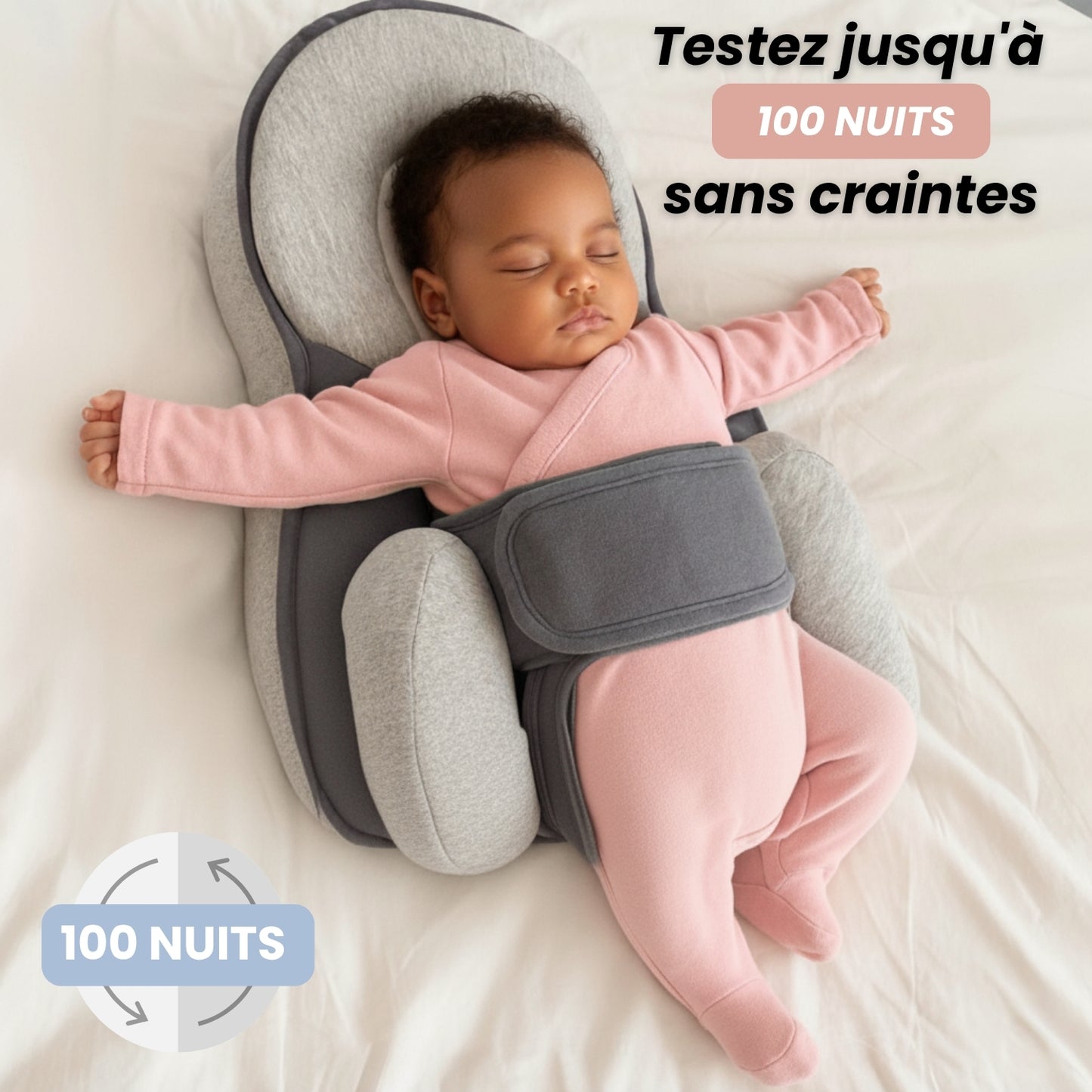 Nestrel – Le coussin qui soulage et protège votre bébé
