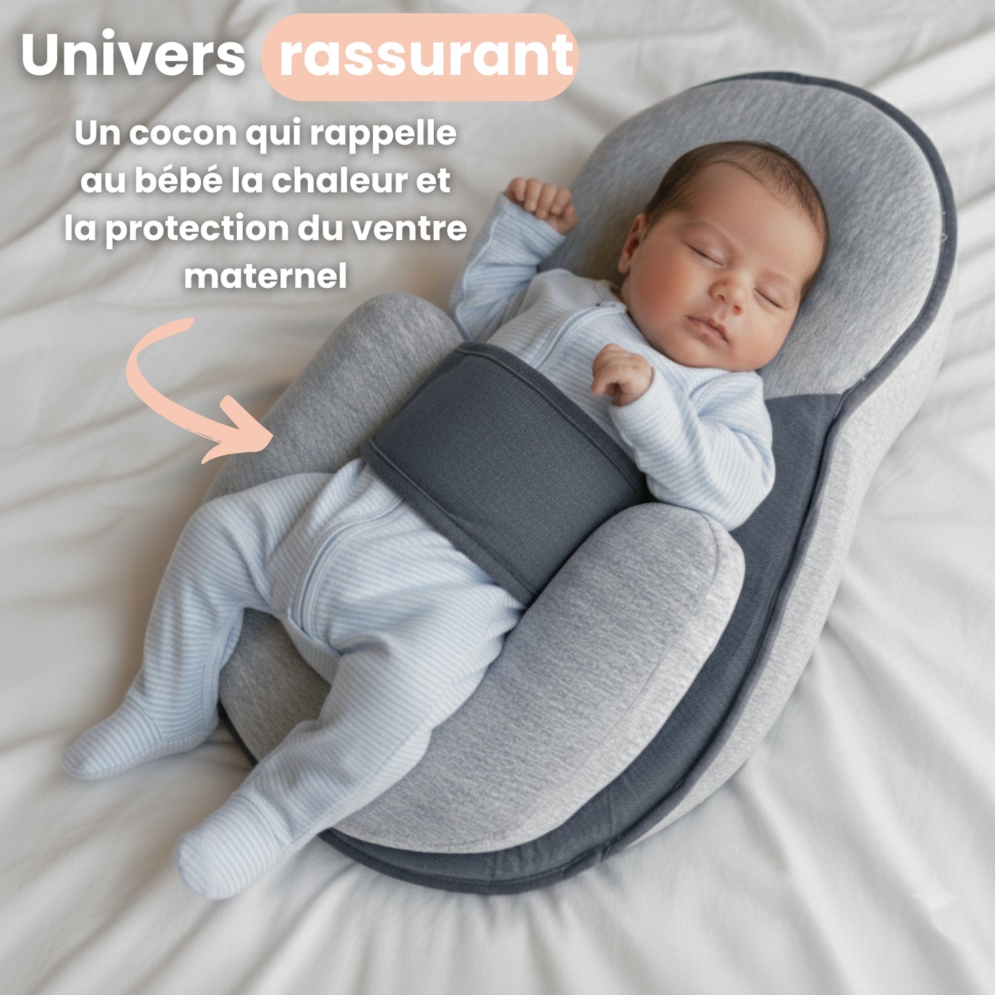 Nestrel – Le coussin qui soulage et protège votre bébé